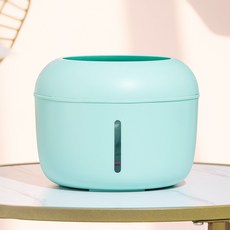 2.5L 超靜音寵物飲水機 四重過濾防乾燒大容量活水機自動飲水機, 簡派飲水機-清新薄荷, 1個