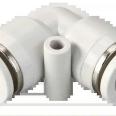 공압 피팅 나은 고강도 플라스틱 파이프 커넥터 흰색 어댑터 나사 튜브, A. 4mm, 3. PV