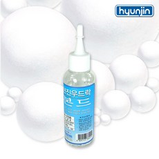 현진 우드락본드 80g 1통/접착제/스티로폼공/우드락접착제/폼보드접착제, 수량:1통, 1통