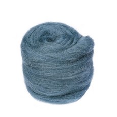 Fenrry 48 색 5g/10g/20g/50g 양모 펠트 섬유 소프트 로빙 양모 섬유 DIY 공예 바늘 Felting 재료 초보자를위한 도구, S41, 50 그램