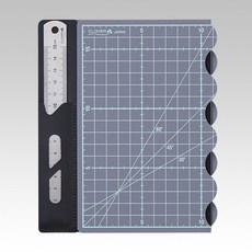 【YUBU】clover 可樂牌 B5摺疊式裁切墊 附定規 57-857
