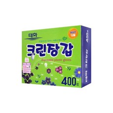 태화 위생 비닐 크린 장갑 400매 1개