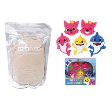 위즈 촉촉이모래 + 모래찍기틀 세트 모래놀이모래 모래놀이모양틀, 1개