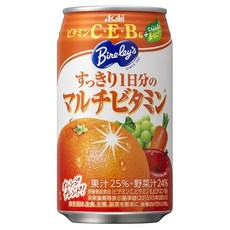 아사히 음료 바야리스 상쾌한 하루분 멀티비타민 350g×24개, 1g