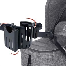 완자스토어 유모차 컵홀더 자전거텀블러거치대, 1