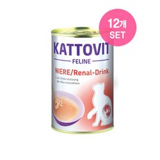 카토빗 바이탈 드링크 레날 135ml x12개(set), 닭, 1세트