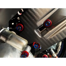 【曼巴小舖】MMBCU CNC鍍鈦螺絲 後土除螺絲組 (另有CNC白鐵螺絲可選) MMBCU改裝, 後土除支架 墊片 請備註顏色, 1個