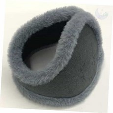 겨울 방한 벨벳 귀마개 그레이 러닝귀도리