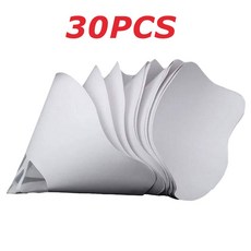 10/30/50Pcs 100 메쉬 일회용 페인트 필터 깔때기 범용 마이크론 파인 콘 종이 체 산업 용품, 30Pcs
