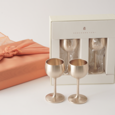 거창유기 방짜 양주잔 2P 세트, 1세트