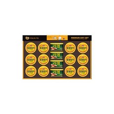 CJ 스팸 복합 5호 1개 설날 명절 햄 선물세트 쇼핑봉투포함, 동원 튜나리챔 100호 설날 명절 햄 참치 선물세트 쇼