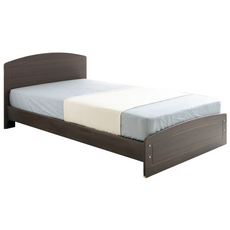 브라보가구 에스더 침대 프레임, 월넛