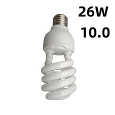 온열등 파충류 히팅조명 1개 거북이 도마뱀 뱀 파충류용 히팅 램프 13W/26W UV 광선 에너지 절약 테라리움 베이싱 라이트 5.0 10.0 UVB, [07] B 26W 10