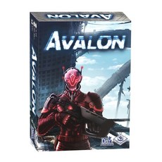 AVALON阿瓦隆未來科技版桌遊，多人策略推理遊戲，考驗判斷與團隊合作, 多色, 1套