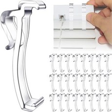 수평 블라인드 밸런스용 2 5인치 밸런스 클립 12개