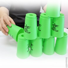 일상발견 스포츠스태킹 어린이용스피드컵쌓기스포츠스태킹세트 실내놀이컵 아이들실내놀이용스피드컵쌓기완구 보관망포함스피드스태킹컵세트