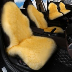 시트커버 포근한 자동차 풀세트 다용도 뒷 그레이 양털 3 suv 방석 싱글, 골드 털끝[5인승 통가죽]