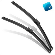 쉐보레 트랙스 호환 와이퍼 전면세트 전방 트렉스 플랫 하이브리드 브이팔맥스 V8MAX, 1개