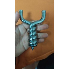 鈦合金 鍛打 麻花 撐頭 棒材, 如圖所示, 1個