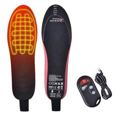 무선 발열깔창 가열 패드 USB 온열 신발 발 따뜻한 양말 매트 온도 전기 난방 열, 체코, [01] L 41 to 45