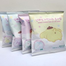 캐릭터즈 랜덤 솜사탕 8g 산리오 스티커 10개 한박스 cha+44854Oo, 1