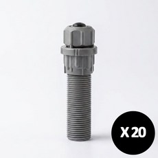 싱크대 다리 발 씽크대 회색 원형 대 조절발 높이 조절발 업소용 식당, 20개, 회색 원형 다리 발 (대)