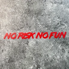 1개 위험 없고 없음 방수 비닐 스티커 굵은 글씨 다양한 색상 가능 자동차 오토바이에, 2_1PCS