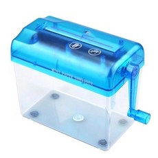 생활용 수동 실내용 가정용 개인 파쇄기 세절기 학습용 문구 A6 문서 사무용 87684EA 1(PC)