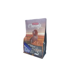 歐力 O'loveit 3D凍乾有機寵糧 狗飼料 阿拉斯加鱈魚凍乾粒+犬腸胃健康(雞肉), 2kg, 1個, 阿拉斯加鱈魚乾
