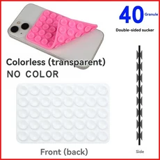 강력한 양면 무손잡이 실리콘 흡착컵 폰 스탠드 비디오 고정 패드 고무 케이스, 04 TM