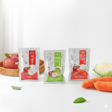 무첨가 무방부제 무색소 저온 NFC 착즙 양배추사과즙