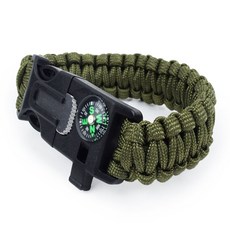 더가몽 서바이벌 생존팔찌 파라코드, 검정색