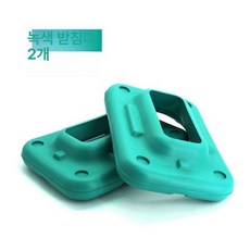 에어로빅 스텝박스 가정용 헬스장 요가 필라테스 발판툴, 72cm 그린 받침대 2개