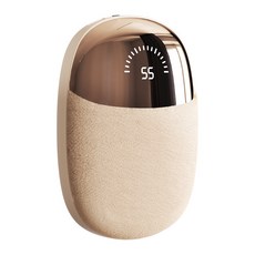 UNITEK 智能恆溫絨毛暖手寶，迷你便攜，快速加熱，多色可選，冬季保暖神器, 粉色, 法蘭絨暖手寶