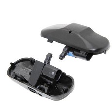 2KD955985 폭스바겐 투아렉 골프 비틀 파사트 등을 위한 온열 스프레이가 있는 윈드실드 와셔 노즐. 5M0955986 2KD955986 (2개) 교체 235733, Heated