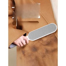 의류 관리 브러시 실사용 중심 내구성 강화 작업편의 개선, 라지 벚꽃 핑크 / 양면 제모 + 논슬립 핸들