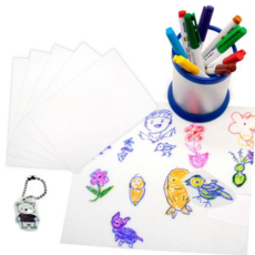 야광 마법종이 마술종이 매직페이퍼 쉬링클 A4, 일반슈링클