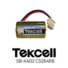 텍셀Tekcell SB-AA02 (3.6V) C5264RB 열량계 원격지시부 검침기배터리, 1개, 1개입