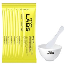 프롬랩스 단백질 흡착 모델링 팩 헤어 트리트먼트 부스터 파우더 2g x 8p + 볼 + 스패츌러 세트, 1개