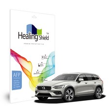 볼보 V60 크로스컨트리 2020 2열 공조기 LCD 올레포빅 필름 2매, 없음