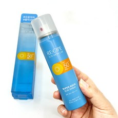 유익생활 레시피선몬랩 슈퍼 아쿠아 썬스프레이 뿌리는 선크림 +사은품(랜덤), 3개, 70ml