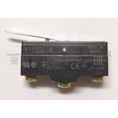 歐姆龍X-10GL-B 帶柄微動開關 小金剛 按鍵開關, 1個