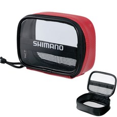 (윤성조구) PC-023I 시마노 풀오픈 찌케이스 파우치 소품통 (형제피싱), 블랙 (718136)