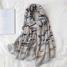 럭셔리 Hijab 코튼 린넨 스카프 여성 180*90cm 목도리 랩 Viscose Headscarves 소프트 프린트 Houndstooth Stripe Bandana Fou