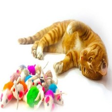 가정플러스 고양이 미니 쥐돌이 캣토이 노묘장난감 아기고양이장난감 장난감쥐 애기고양이장난감, 3p