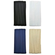 10mm 바이어스테이프 칼라바이어스 4yard, 4개, 혼합A