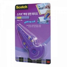3M 스카치 투명 양면 테이프 017R (8.4mm x8m) 리필 펜타입, 단품