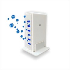 SG 負離子空氣清淨機 家用靜音除甲醛PM2.5, 白色, usb供電