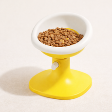위시피키 관절보호 높이조절 강아지 밥그릇, 1개, 에그