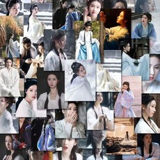 熱播劇 大夢歸離寫真畫冊 侯明昊 陳都靈 田嘉瑞 程潇 林子烨 周邊同款 小卡吧唧 鹿禮禮 全新 DXP2, 貼紙 文瀟80張